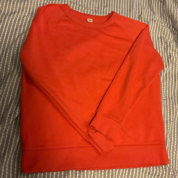 Old Navy Other - Unisex orange sweatshirt, sweatshirt for him, sweatshirt for her